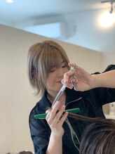 Men's Dahlia hair mieuxs 高崎 【メンズ ダリアヘアー ミュウズ タカサキ】&nbsp;初谷 美穂