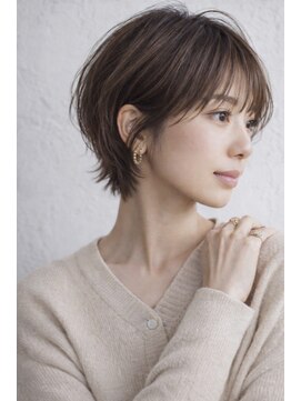 ノイ(neu) ミセスショート×白髪ぼかしカラー30代40代50代60代