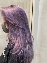 リコヘアー(LiCO HAIR)&nbsp;那覇/イメチェン/ピンクベージュ/アンブレラカラー/前髪