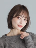 ルービック 難波(Rubik's)&nbsp;20代/30代/40代韓国レイヤーナチュラルパーマボブ28