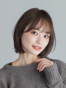 ルービック 難波(Rubik's) 20代/30代/40代韓国レイヤーナチュラルパーマボブ28