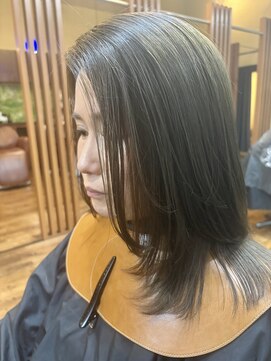 ヘアースタジオ グロース(HAIR STUDIO growth) カット+潤艶リカバリーカラー