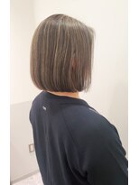 エレノア 自由が丘ANNEX(Eleanor)&nbsp;コントラストハイライト×大人ボブ