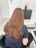 ソア バイ リコヘアーうるま(SOAR by lico hair Uruma)&nbsp;ミルクティーブロンド/ダークブルー/デジタルパーマ/うるま