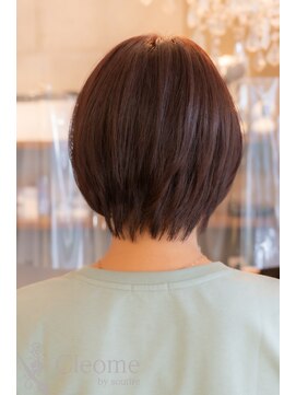 クレオメ バイ スーリール 五反田店(cleome by sourire) ♪オリーブグレー大人ガーリーココアベージュ小顔レイヤー前髪