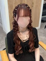 コルツー(CoL2) りぼん編みおろしツインテール/推し活ヘア/横浜ヘアメ