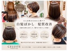 セレスト 竹ノ塚店(CELESTE)の雰囲気（オリジナルのブレンド＆工程で潤艶美髪へと導きます♪）