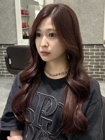 アウラ 近鉄八尾駅前店(Aura)&nbsp;ボルドー×ゆるふわ巻き♪