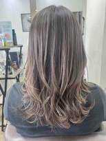 ヘアーデザイン サンニイイチヨン(HAIR DESIGN 3214)&nbsp;ハイライト/バレイヤージュ/髪質改善/上尾美容室/ベージュカラー