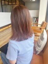 ヘアーブランドジン ティアラ(HAIR BRAND Jin Tiara)&nbsp;Tiara松山　#ブラウンカラー　#レイヤーカット　#トリートメント