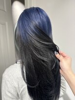 ビューズ ニイガタ(VIEWS NIIGATA)&nbsp;ブルー×ブルーブラック/ルーツカラー/《小林胡桃》