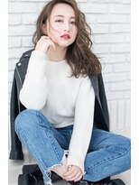 ケアシンサイバシ(CARE shinsaibashi) パールグレージュ×甘フェロクールウェーブ