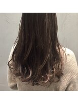 アンド バイ ヘアサロン(AND by hair salon) グレーブラウンカラー