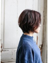 ホワイトルーム(White Room) 無造作ショート+ピンクハイレイヤー