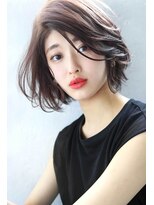 ブラン 梅田(Blanc) 【Blanc/梅田】イルミナカラー/丸みショート/ボブr