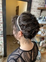 ヘアー アイス カンナ(HAIR ICI Canna)&nbsp;ふわふわカーリーヘアセット！お呼ばれヘア！