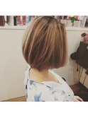 外国人カラー、カット