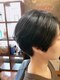 ルーエ バイ ヘアー(Ruhe by hair)の写真/骨格&髪質に合わせてオーダーメイドで提案☆ミリ単位で計算した丁寧なカットでピッタリの似合わせヘアに♪