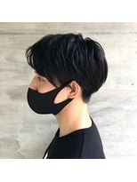 クオリス 上板橋店(QUALIS) 韓流刈り上げソフトマッシュ【モテ髪ツーブロ】