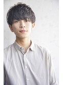 【MEN’S HAIR】王道シルバーカラーサイドグラデーション