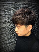 プレミアムバーバー 原宿店(PREMIUM BARBER produce by HIRO GINZA)&nbsp;ダークブラウンマッシュ　美容院/代々木上原/美容室