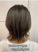 バレイヤージュハイライト