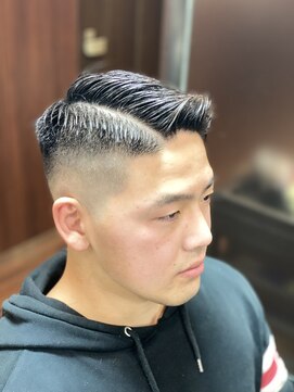 ヒロギンザ 浜松町店(HIRO GINZA) スキンフェードハードパートスタイル