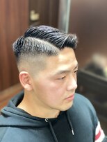 ヒロギンザ 浜松町店(HIRO GINZA) スキンフェードハードパートスタイル