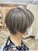 マッシュショート×イルミナカラー×髪質改善×ハイライト