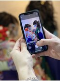 アイドルが奏でる卒業式ヘアアレンジ