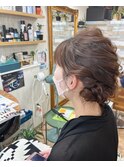 ふわふわ編み編みアップ