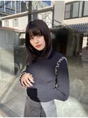 韓国発！髪質改善トリートメント×暗髪カラー×ミディアムヘア
