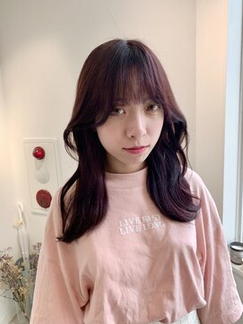 ユーフォリア 新宿通り(Euphoria) 韓国アイドル風くびれヘア