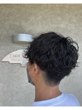 ヘアーメイクス メンズスパイラルパーマ