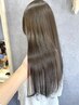 【mare♪】カット+カラー+縮毛矯正+1STEP TR ￥18900