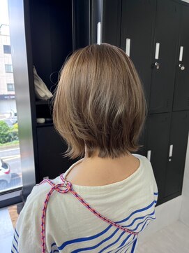 ルネ 北千住(Renee) オルチャンヘア_ダークグレージュ_ワンホンヘア