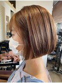 [ヘアークラフトサン] 大人女性におすすめ◎楽ちんぱつっとボブ