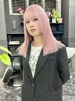 チュダック(ChuDuck) 韓国風《ペールピンク》ハイトーン/ケアブリーチ/ダブルカラー
