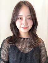 ガーデン ムサシコスギ(GARDEN MUSASHIKOSUGI)&nbsp;ゆるふわエアリーロング 長め前髪 前髪パーマ モノグレージュ