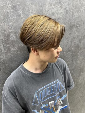 ダズルヘアーエイチ(DAZZLE hair H) ブリーチからのニュアンスパーマ