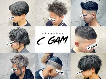アルファベットシーガム(C gam)の写真/＜西川口徒歩5分★＞美容室は入りづらい…そんな男性の為に創られた"メンズ特化型バーバーサロン"