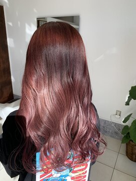 ヘアーアンドメイク トゥルース 天王台店(Hair&Make TRUTH) 艶ピンクカラー