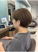 襟足短めコンパクトショート