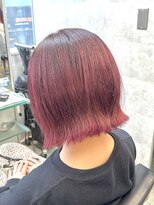 キャラ シャローネ 池袋(Chara Chalone)&nbsp;外ハネボブ/マゼンタ/アルティストカラー【池袋/本松】