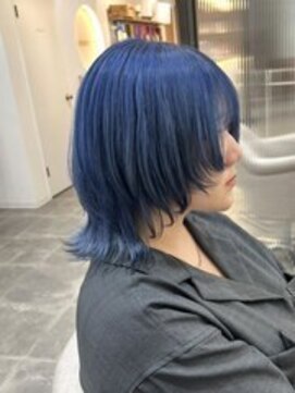 シアアルン 新小岩店(SHEER alun) ウルフ×ブルー/SHEERalun新小岩店