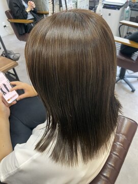 フラッグ(flag) olive brown