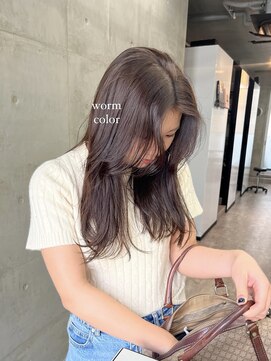 ソルトウォーター(SALT WATER) ショコラブラウン/ブリーチなし/恵比寿/代官山