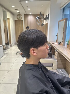 アッシュ 等々力店(Ash) 【曲がる縮毛矯正】シースルーマッシュ