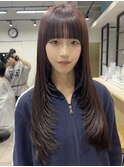 レイヤーカット/レイヤー/ぱっつん前髪/髪質改善/本厚木