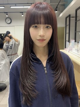 ラック 本厚木店(LUCK) レイヤーカット/レイヤー/ぱっつん前髪/髪質改善/本厚木